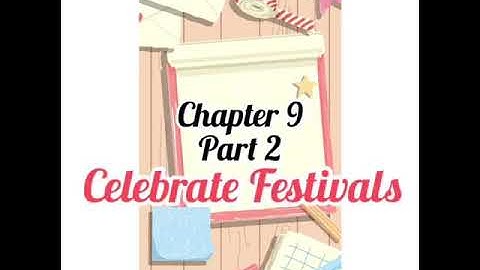Class1_EVS_Reading of L-9 Celebrate Festivals (Part - 2) _by Amisha