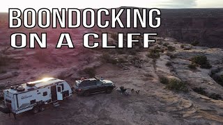 Exploring Moab: Boondocking on a Cliff with Breathtaking Views: 😳 Roads Less Travelled EP: 4 by Gas Tachs 1,490 views 2 years ago 15 minutes