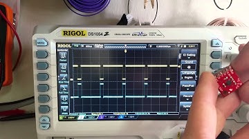 Accelerometer Motor Control Scope Trace