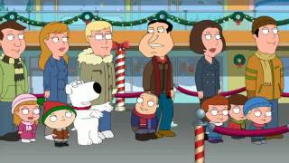 Waiting in Line for Santa  Family Guy
