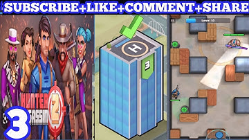 Hunter Assassin 2 - Gameplay Walkthrough chapter  3 stage 1 -10 Part 3 All Levels 1 -10 (iOS)#part3