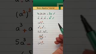 Basic Algebra Tutorial for Beginners # #mathshorts #maths #mathstricks #education #mathtutorial