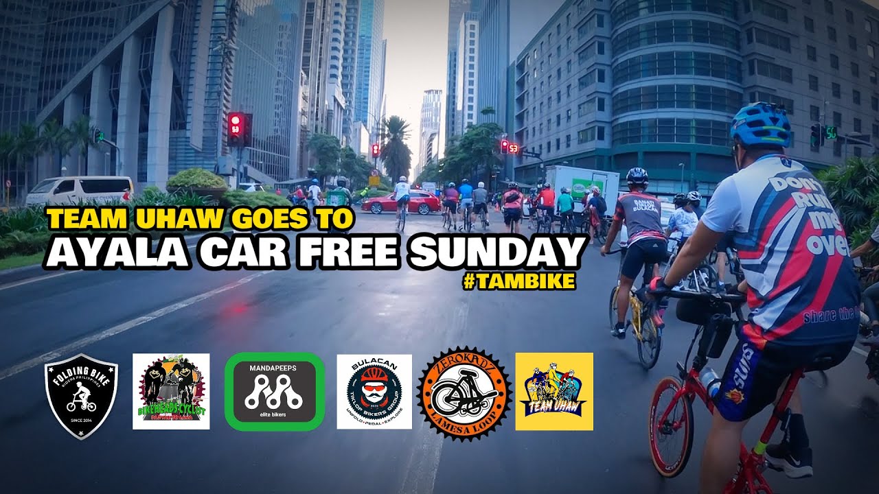 Ayala Car Free Sunday | TEAM UHAW 