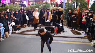 171118 디오비 DOB 홍대공연 (초창기멤버 최수영+성열) / 주헌, 매드클라운 - 털어 (get low)