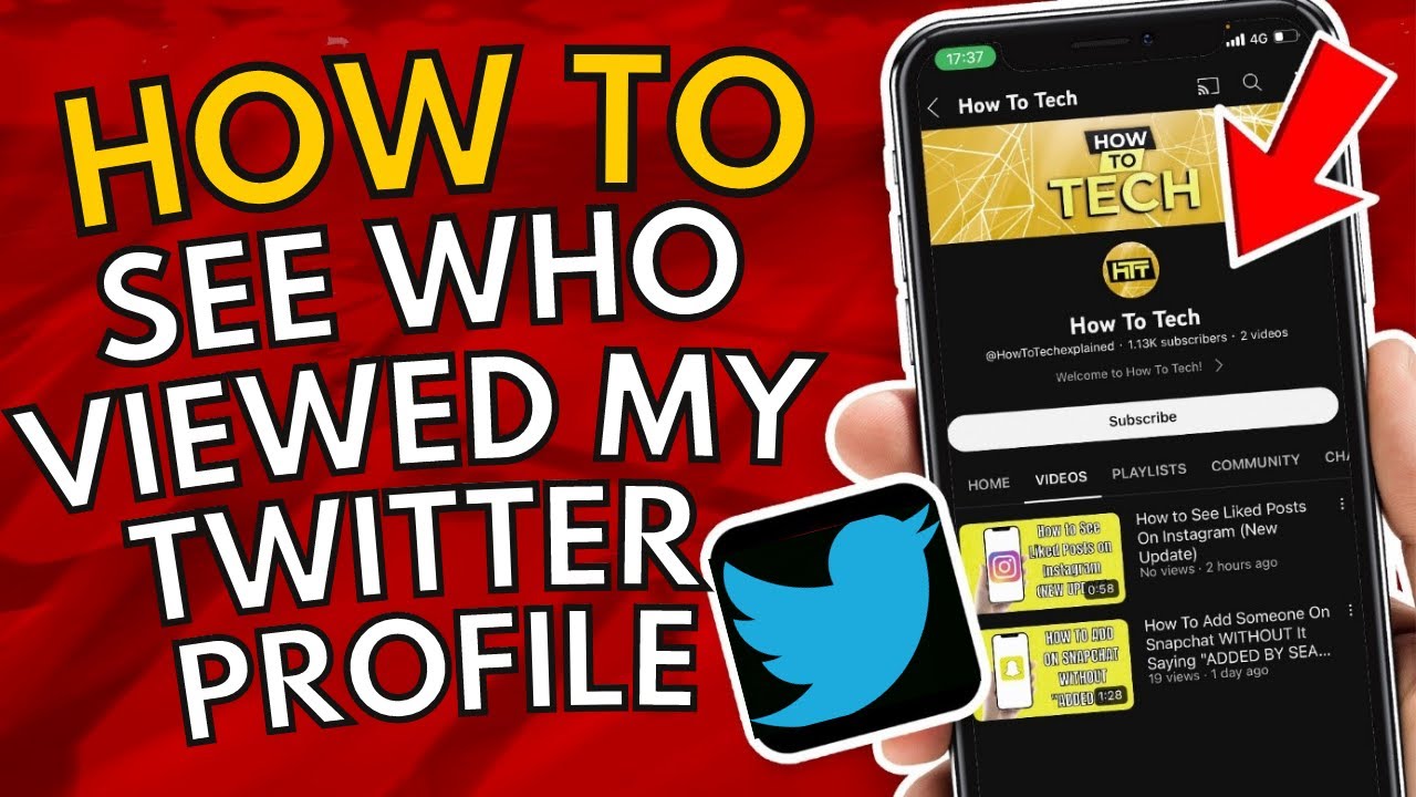 How To See Who Viewed My Twitter Profile (2022) YouTube