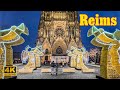 Reims, France 🇫🇷 - Reims 4K HDR Walking Tour |   | A Walk In Paris