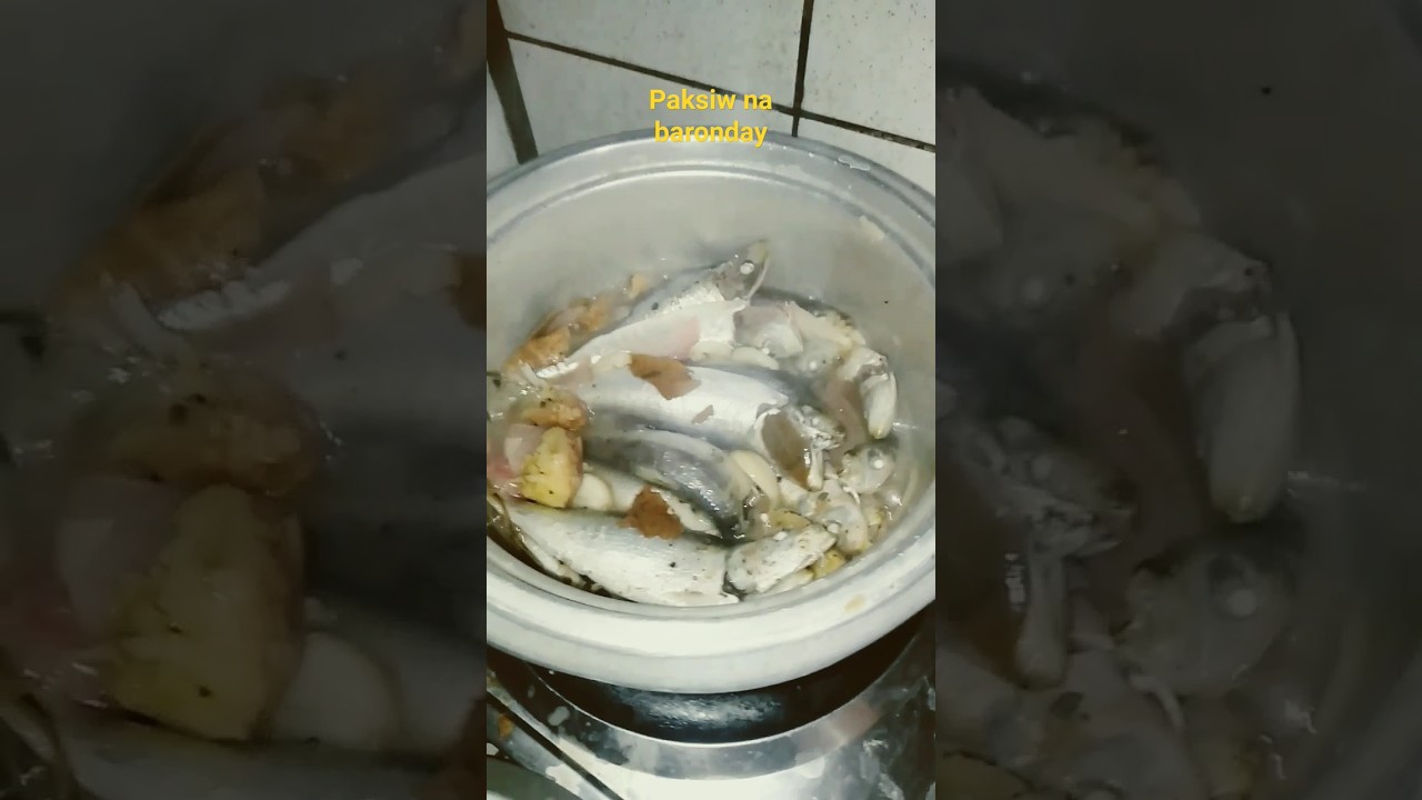 paksiw na isdang baronday #shortvideo #asmr - YouTube
