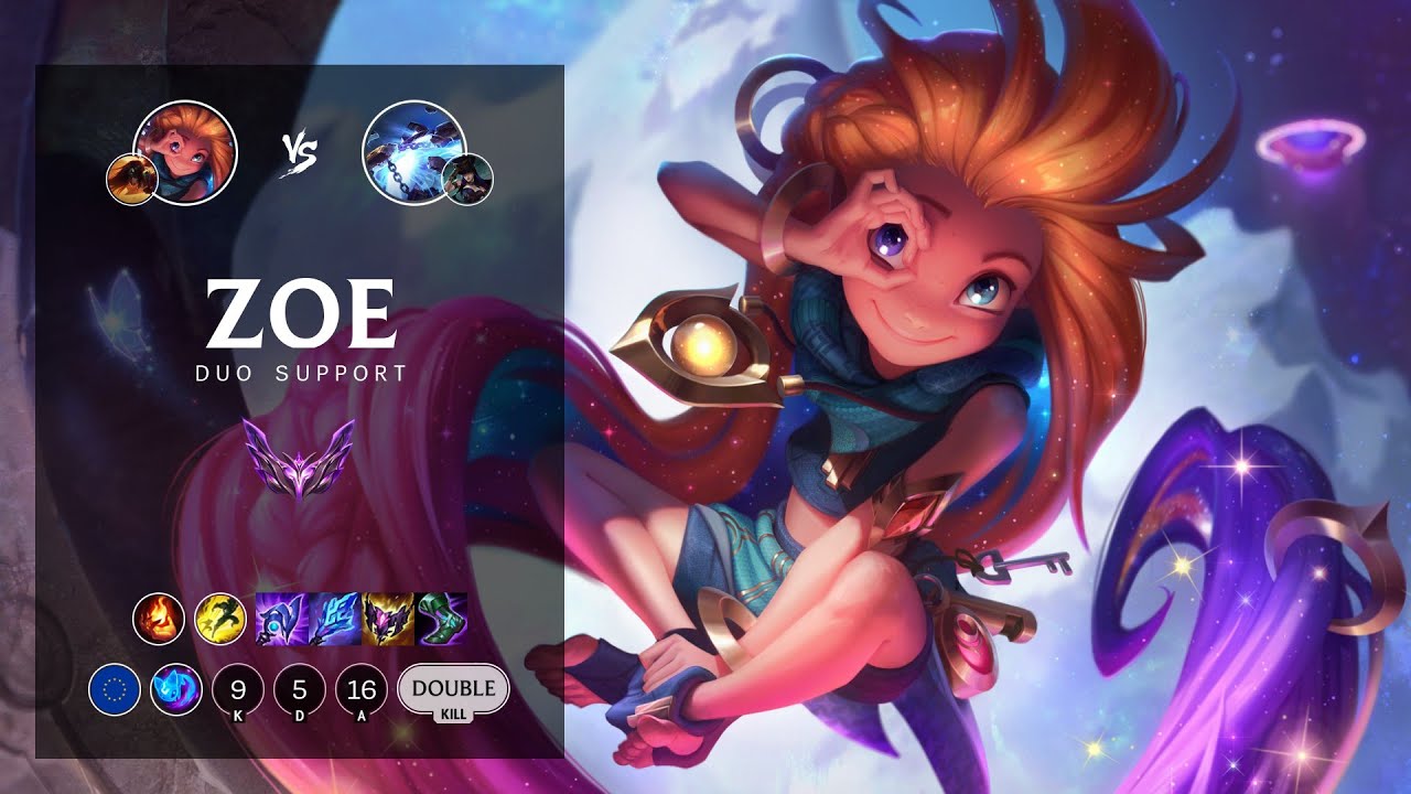 Zoe Support vs Xerath - EUW Master Patch 12.16