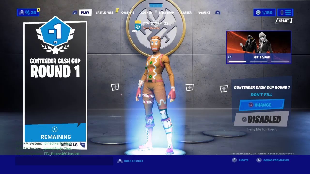 Contender Cash Cup Duos