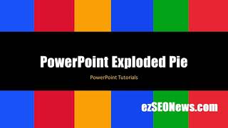 Famous PowerPoint - Create an Exploded Pie Profile