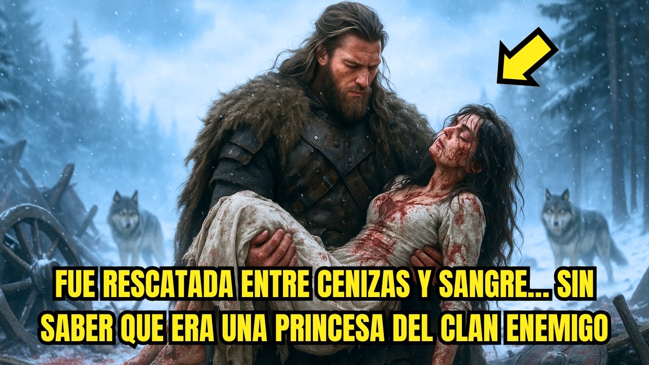 Fue rescatada entre cenizas y sangre… sin saber que era una princesa del clan enemigo