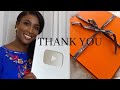 💕Hermes GIVEAWAY! | THANK YOU🤍 100k Unboxing | Woman Of Elegance