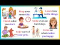 29 - 50 Common Daily Use English Sentences  - Fun Learning Question Answers for Parents