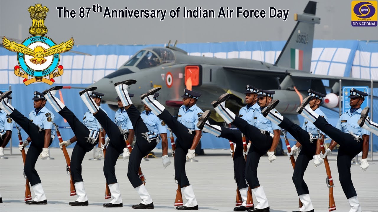 The 87th Anniversary of the Indian Air Force Day - YouTube