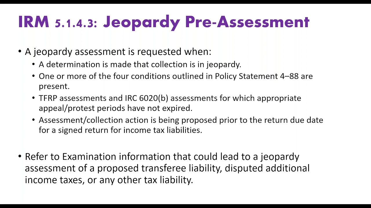 Inside the IRM™ Episode 2 IRM 5.1.4.3 Jeopardy Assessments YouTube