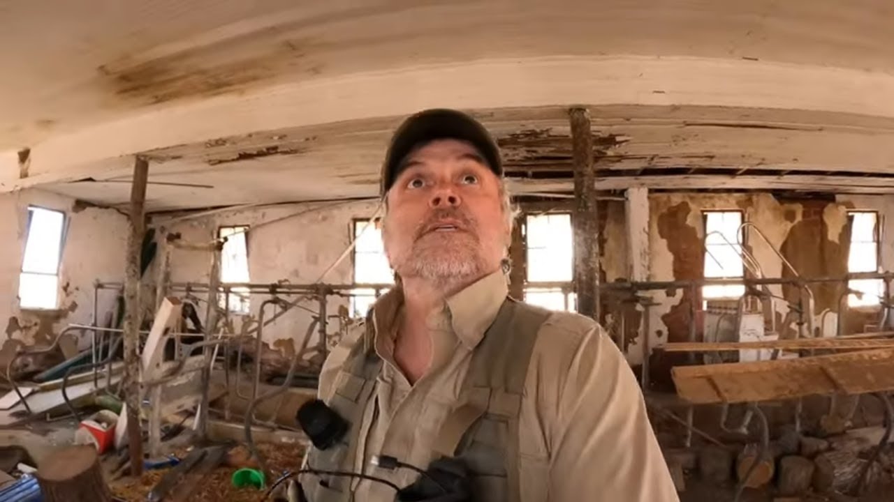 Exploring An Abandoned Dairy Barn In The Shenandoah Valley - YouTube