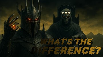 Sauron and Morgoth - More Different than You Think