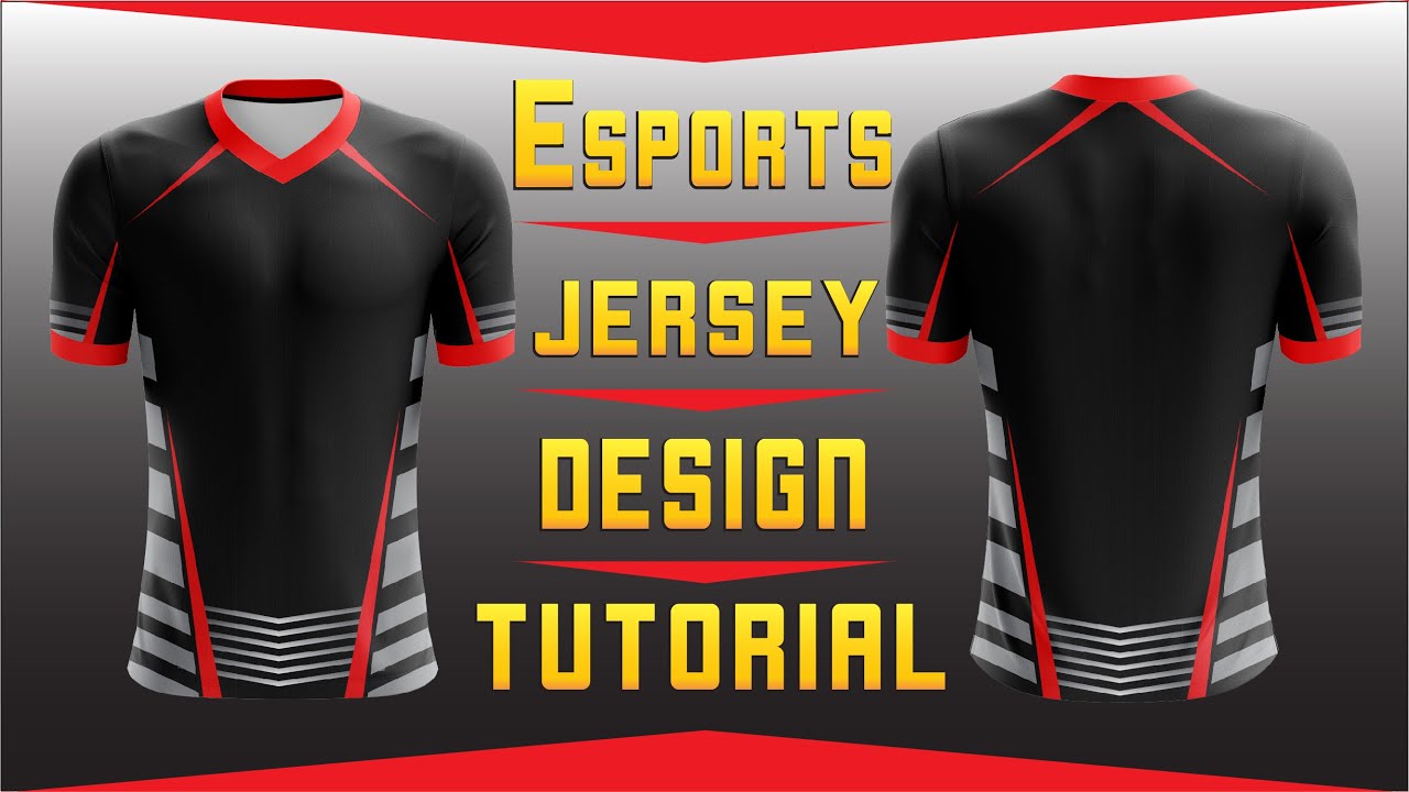 Download Mockup Jersey Esport - Free Mockups | PSD Template | Design Assets