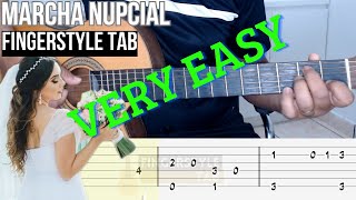 Marcha Nupcial [VERY EASY] Fingerstyle Acoustic Guitar
