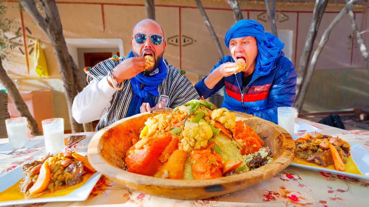 Лучшая марокканская еда!! 🇲🇦 Домашний кускус!
