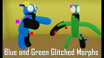 How to get Blue and Green Glitched Morphs in Backrooms Morphs | ROBLOX