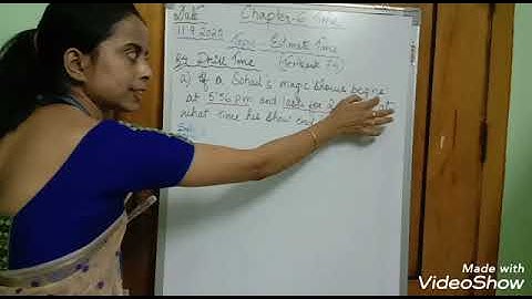 Chapter 6 (Time) Class 4 A,11thSep2020@SFSNARENGI