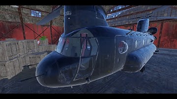 Inside the CH47 Chinook, Rust