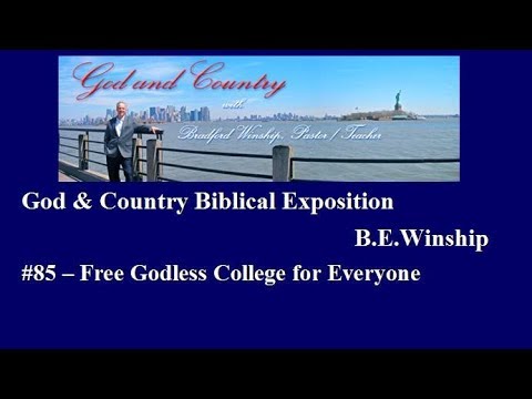 YouTube #85 Free Godless College for Everyone