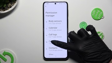 How to Change App Permissions in SAMSUNG Galaxy Flip5 – Find Permissions Section