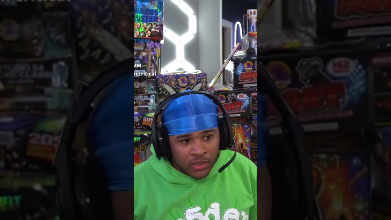 Fanum gets ready for the firework war 