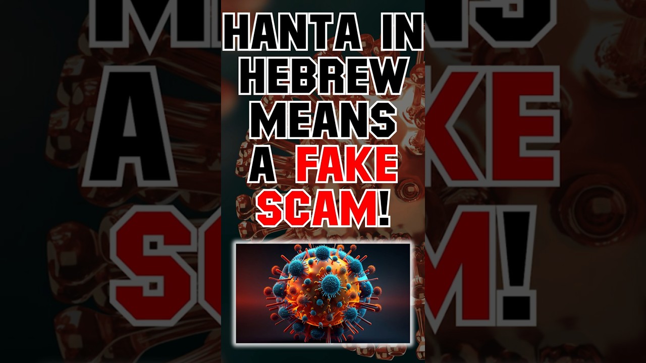 ⁣HANTA IN HEBREW MEANS DECEPTION | Plandemics Expand Power & Reshape Society