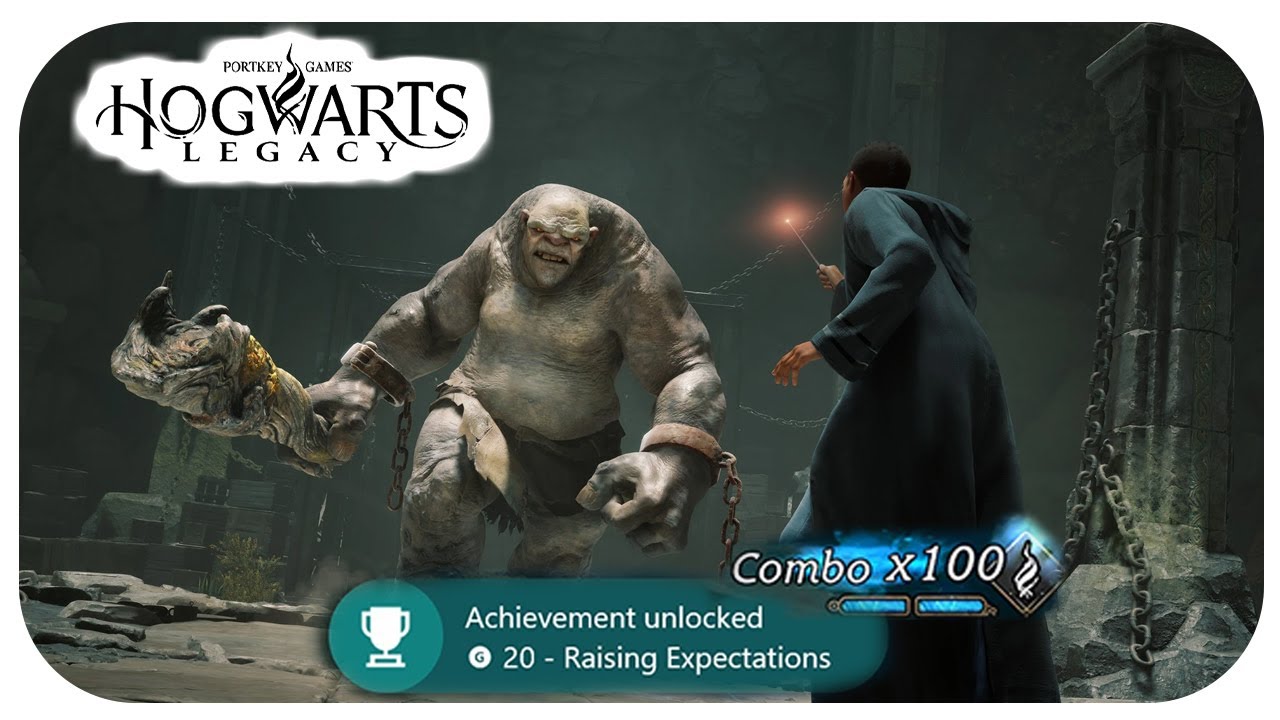 100 Hit Combo Hogwarts Legacy
