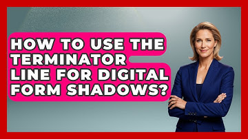 How To Use The Terminator Line For Digital Form Shadows? - The Virtual Art Desk