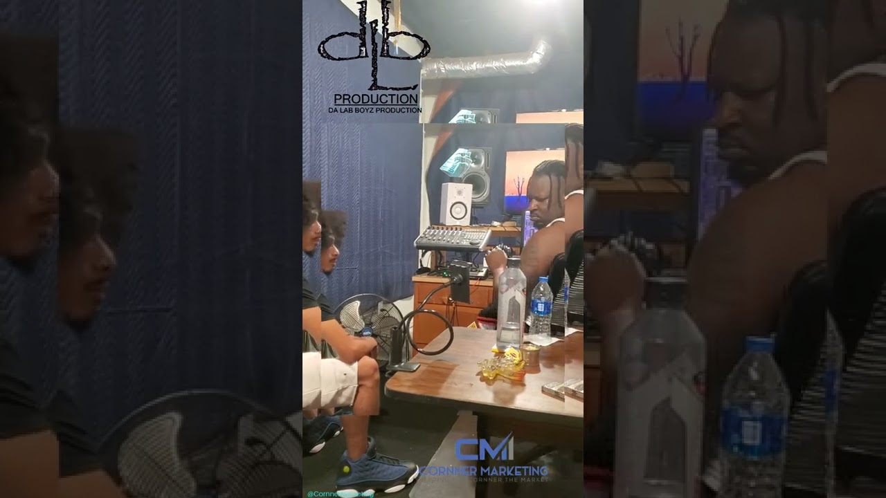 Authentic Empire Music Group artist GW Too Dope in the Studio with his Producer making NEW MUSIC