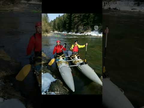 Катамаран двійка для рафтингу. Оренда, видео 1
