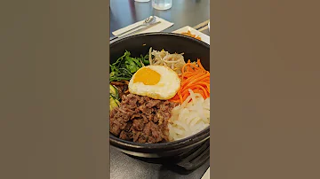 Pork Bone Soup Korean Fried Chicken And Bibimbap At Myung Ga Korean Restaurant In Waterloo 
