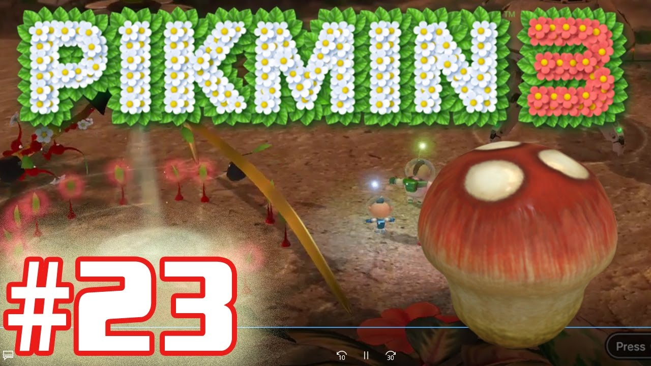 Pikmin 3 - Day 23 - THE ULTRA-SPICY SPRAY (Nintendo Wii U)