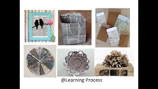10 smart ways to reuse or recycle Old Newspaper | Learning Process 10 smart ways to reuse or recycle Old Newspaper | Learning Process