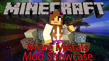 Minecraft more metals mod showcase! | Girlcatlove1524