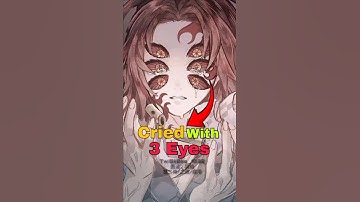 kokushibo cried only 3 Eyes #animeindia #animeexplained #animefacts #demonslayer