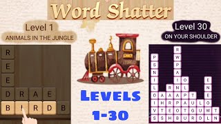 WORD SHATTER Levels 1-30 screenshot 5