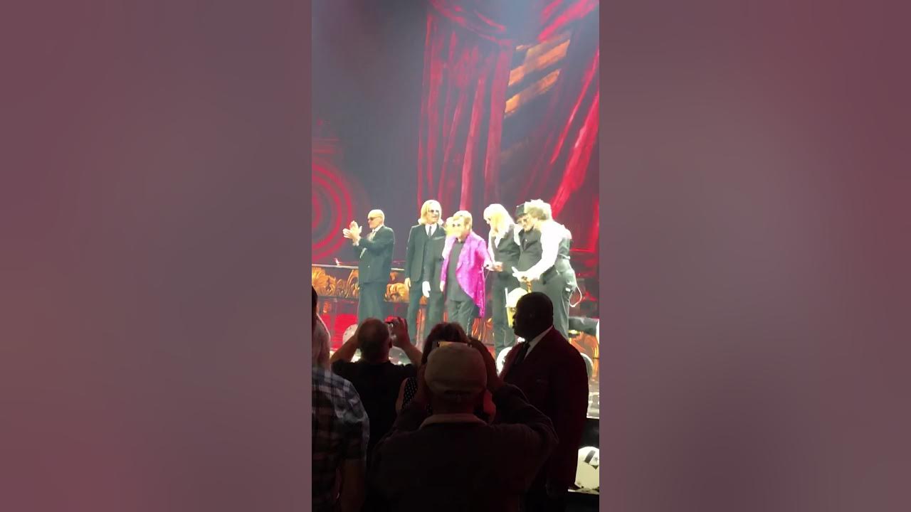 Elton John “Last Concert Million Dollar Piano Las Vegas May 17, 2018