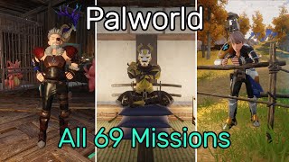 Completing ALL 69 Missions in Palworld screenshot 1