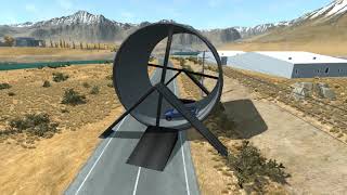 BeamNG drive  тест машин в стиралке screenshot 4