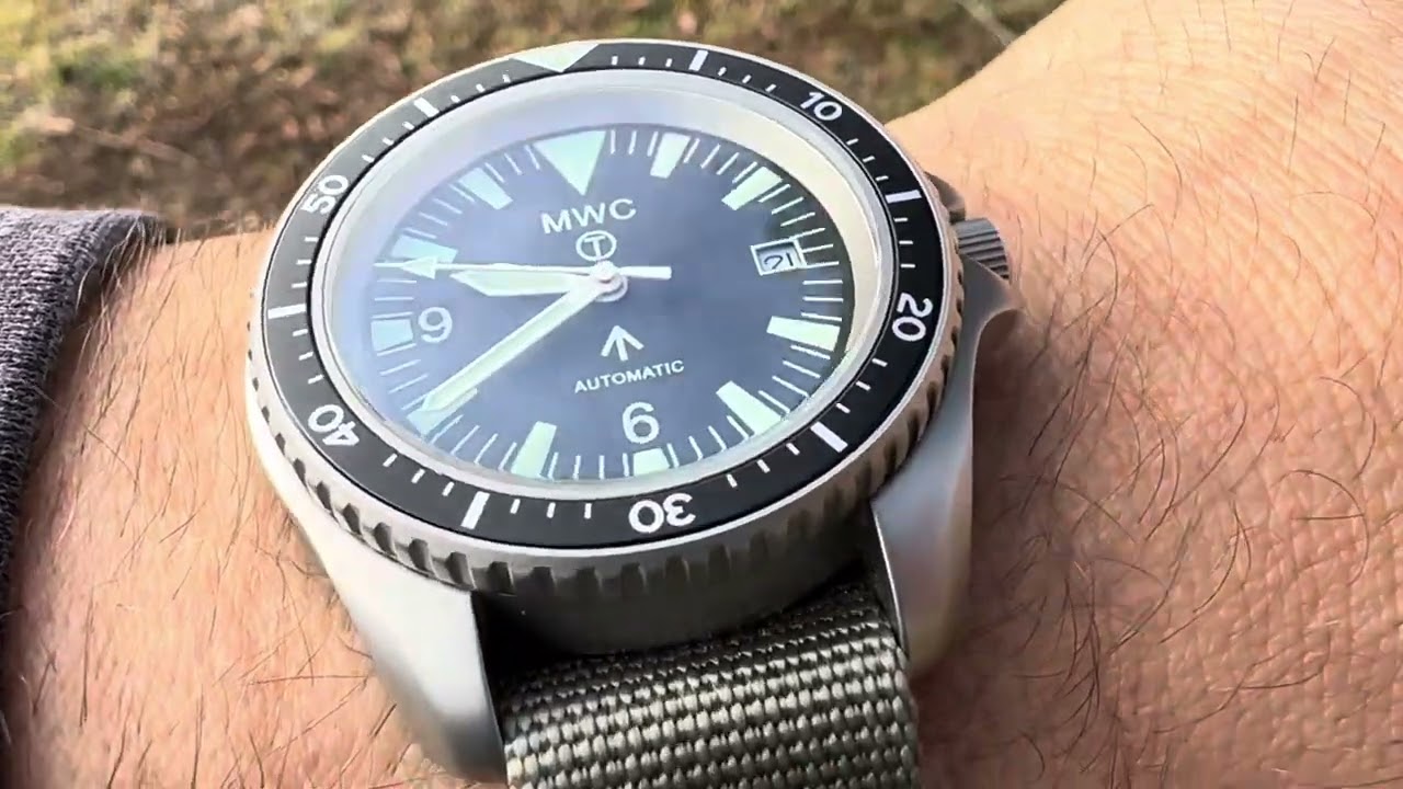 Another Military Watch from the Milspec Watch Group (MWC) - YouTube