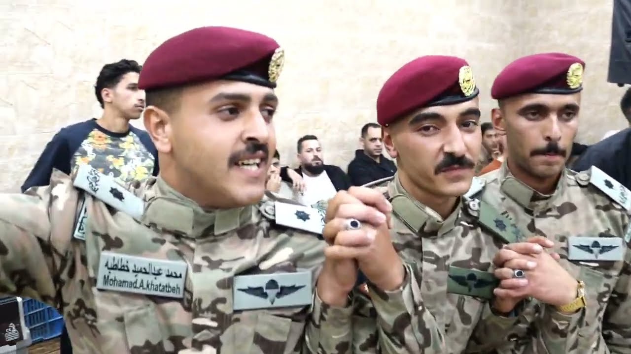 افراح الصمادي حفل تخريج الملازم حمد الصمادي