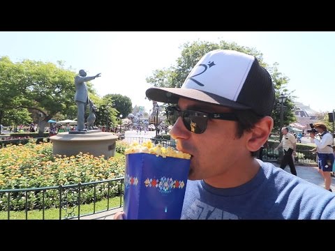Popcorn Breakfast at Disneyland