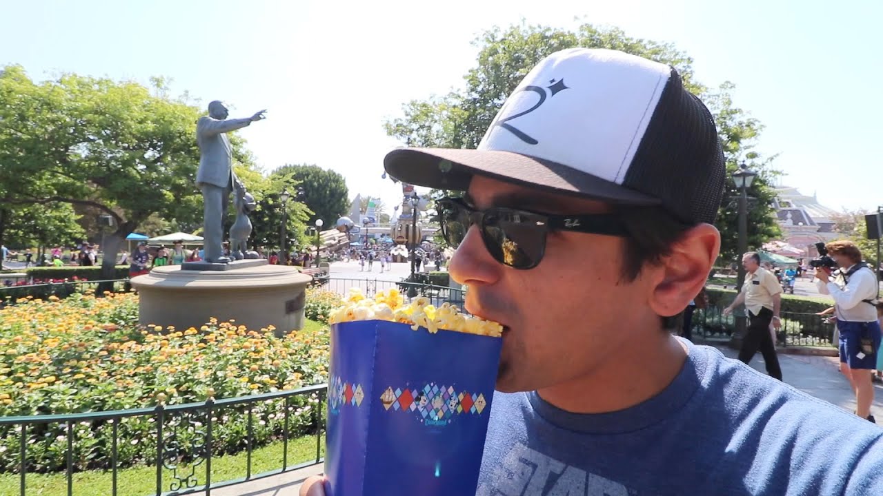 Popcorn Breakfast at Disneyland