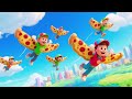 The Flying Pizza Delivery Squad 🍕🚀🕶️🎶 | Kids Adventure Song | Fun Food Hero Music