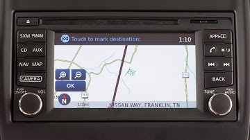 2017 Nissan NV200 - Navigation Button (if so equipped)